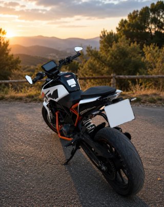 KTM Duke 125 ABS 2019 Naranja/Blanca