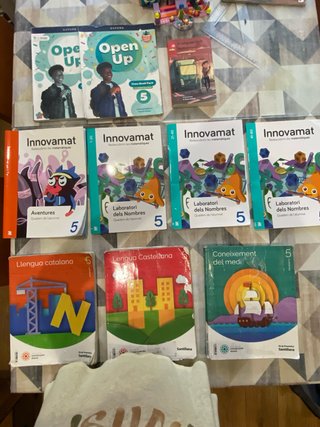 Libros de texto 5 primaria