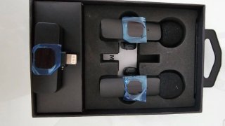 Micrófonos (doble) Inalámbrico K9 para iPhone