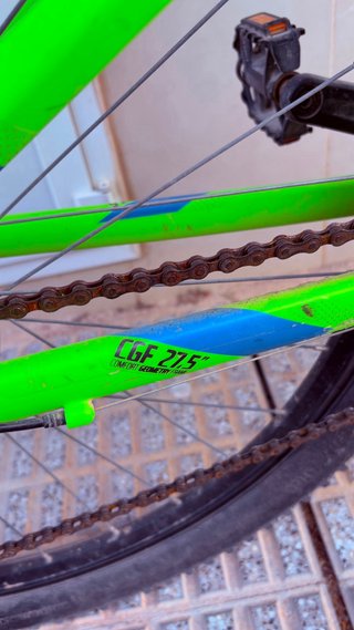 Bicicleta Rockrider 100 Verde