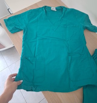 Casacca Lavoro 100% Cotone M / Scrub