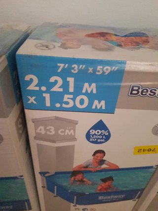 Piscina Desmontable Bestway Rectangular