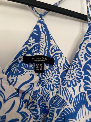 Vestido largo de Massimo Dutti, talla 38. Muy favo