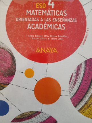 Matemáticas orientadas a las enseñanzas académi...