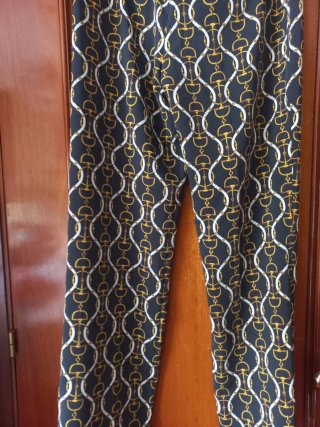 Pantalón estampado cadena S