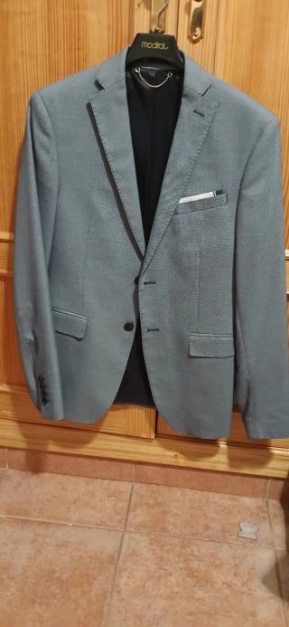 Chaqueta Zara Gris Hombre