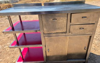Mueble Acero Inoxidable Cafetería