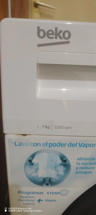 Lavadora Beko Blanca