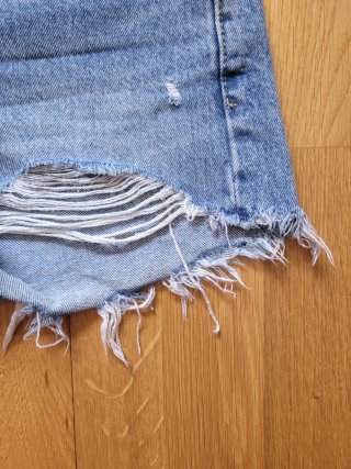 Shorts vaqueros Zara rotos