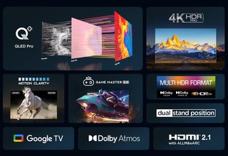 - TCL Televisor QLED Pro 4K HDR