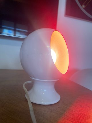 LAMPADA VINTAGE EYE BALL SPACE AGE DESIGN EGG