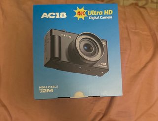 Cámara Digital 4K Ultra HD