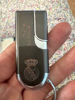 Mechero/Encendedor del Real Madrid de acero a Gas