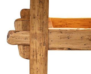 TAVOLO COUNTRY IN LEGNO MASSELLO DI TIGLIO FINITUR