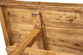 TAVOLO COUNTRY IN LEGNO MASSELLO DI TIGLIO FINITUR