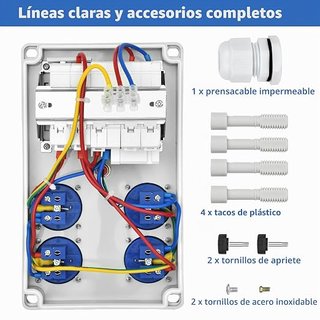 Distribuidor Vothen 230V IP67