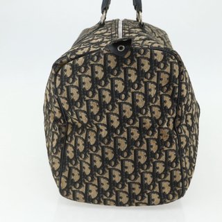 Christian Dior Trotter Canvas Hand Bag Navy