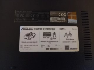Despiece Portátil Asus K555L