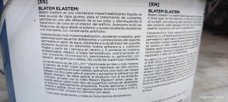 Pintura Impermeabilizante Antigoteras BLA TEM 15L