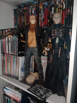 Figuras Cine Terror: Jason & Hellraiser con sonido