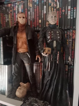 Figuras Cine Terror: Jason & Hellraiser con sonido