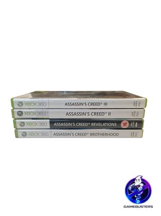 Lotto Assassin's Creed Xbox 360 (4 giochi)