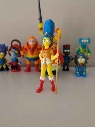 Colección Simpson x MOTU