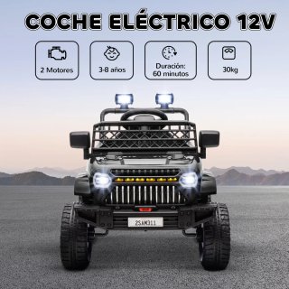 Coche eléctrico infantil todoterreno