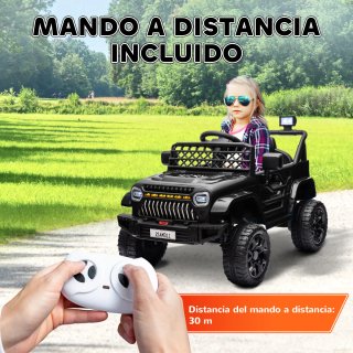 Coche eléctrico infantil todoterreno