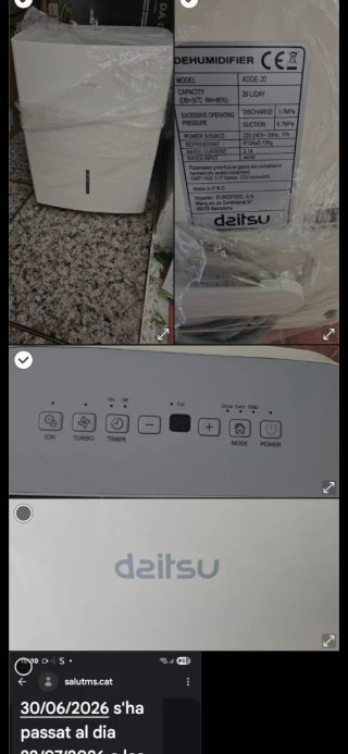 Deshumidificador Daitsu