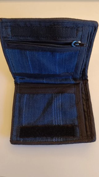 Cartera Billetera Tejida Multicolor