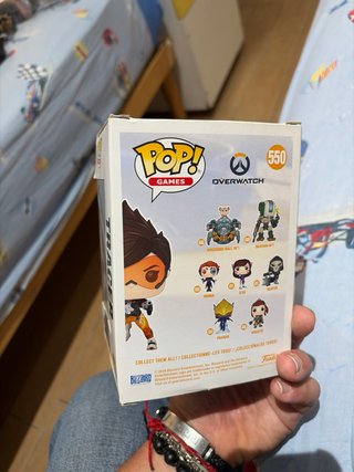 Funko Pop Overwatch Tracer 550 e Mei 425 + hanzo