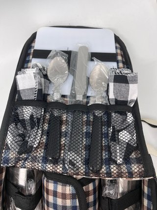 Mochila de picnic con bolsa isotérmica (66605)