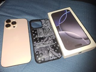 iPhone 16 Pro Max 256GB Dorado Batería 92%