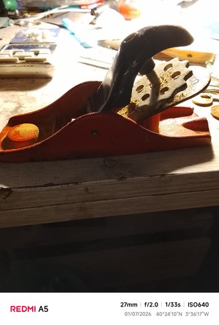 Pieza de carpintería vintage