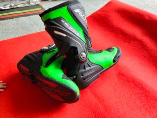 Botas de Moto RST Verdes y Negras talla 40