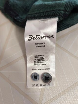 Camisa Franela Oversized Bellerose - Talla XL/2XL