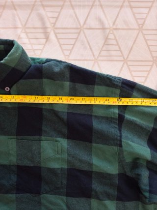 Camisa Franela Oversized Bellerose - Talla XL/2XL