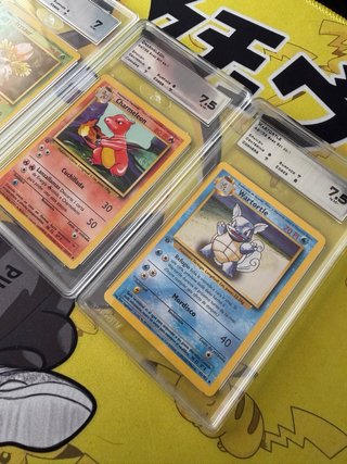 Lote Pokemon Base Set 1ª Edición iniciales 1999