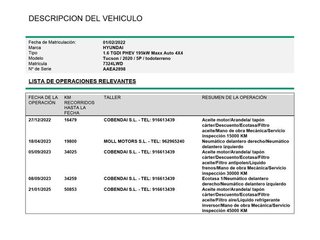 Hyundai Tucson 1.6 TGDI PHEV Maxx 4X4 Auto 195 kW (265 CV)