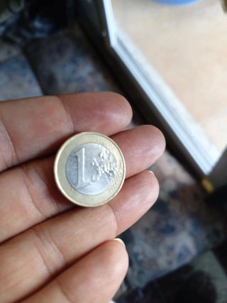 Moneda Chipre Idolo Cruz