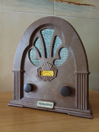 Radio Vintage "Charleston" stile retrò anni '30