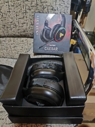 Cascos Gaming Tempest Caesar Bluetooth RGB