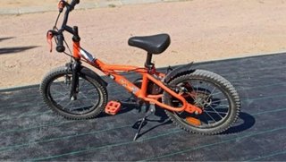 Bicicleta Infantil 16 Unisex Naranja
