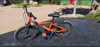 Bicicleta Infantil 16 Unisex Naranja