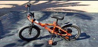 Bicicleta Infantil 16 Unisex Naranja