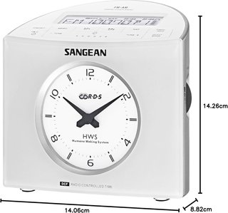 Sangean RCR9W radio reloj digital FM AM