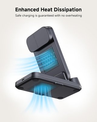 SwanScout 708S cargador inalámbrico plegable