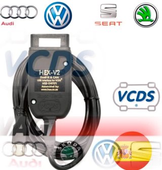 VAGCOM HEX-V2 VCDS ÚLTIMA VERSIÓN ESPAÑOL