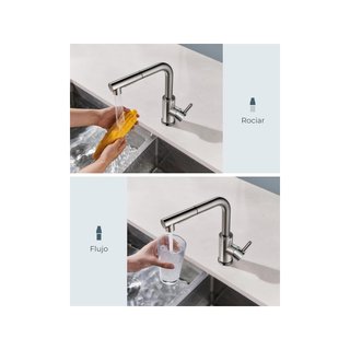 Rubinetto cucina estraibile in acciaio inossidabile FORIOUS